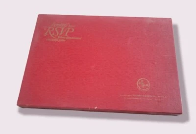 Scrabble RSVP Three Dimensional Crossword Game! Vintage 1966 - Image 1 of 4