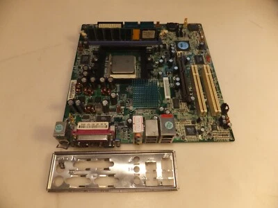 ABIT KV-80 V.1.0 Socket 754 AMD Motherboard +CPU 2800+,RAM 512Mb +I/O - Image 1 of 4