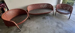 used wicker patio furniture sets - Dedon Ahnda Collection - Picture 1 of 7