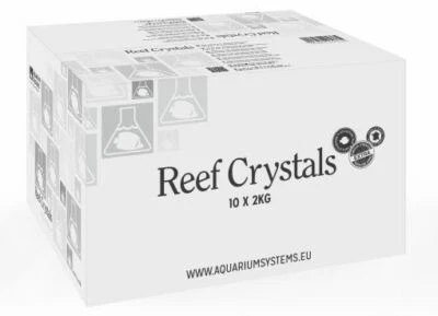 Reef Crystals Marine Reef Salt 4 8 20 & 40kg Packed in 2kg Bags Aquarium Systems