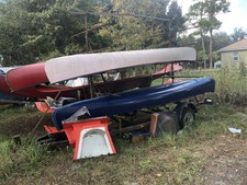 Canoes, canoe mold, canoe trailer all in one!