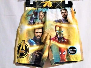 New XS (4/5) Marvel Avengers Infinity War Boys Swim Trunks - Picture 1 of 7