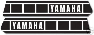 Yamaha IT250 IT425 1980 estilo estándar vintage calcomanías de tanque de combustible Foto 1 de 1
