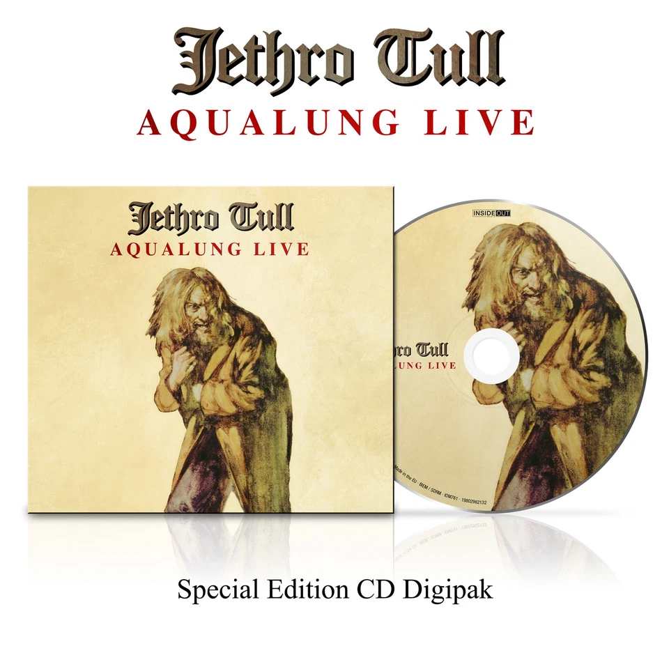 Jethro Tull Aqualung Live: Remaster 2025 (CD) (US IMPORT) (PRESALE 21/11/2025) - Image 1 of 1