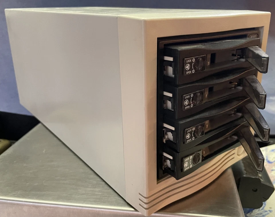 Vintage Addonics Combo Hard Drive Tower 4-Bay External Storage - Image 1 of 4