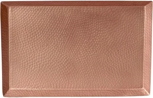 DeKulture Handmade Copper Serving Tray | Home Decor Centerpiece | Floral Arra... - Picture 1 of 4