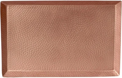 DeKulture Handmade Copper Serving Tray | Home Decor Centerpiece | Floral Arra... - Image 1 of 4