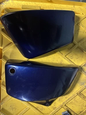 Cubiertas laterales izquierda derecha batería OEM paneles Honda 95-00 VT1100C2 Shadow ACE Vt11 Foto 1 de 4