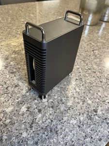 ZEERA MacForge Gen2: CNC Aluminum Stand Mac Pro Case for Mac Mini M4 Pro - Black - Picture 1 of 7