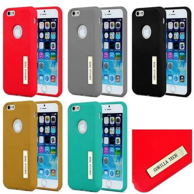 New Luxury Silicone Gel Case Shock Proof Designer Stand Cover for Mobile Phones - Image 1 of 4