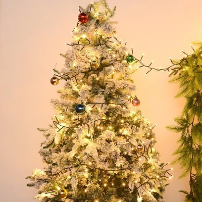 Luces de racimo Navidad 1500 luces LED de hadas 158 pies luces centelleantes con remo... Foto 1 de 4