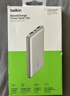 Belkin MEGA BoostCharge Pro Power Bank 40 HOURS Portable Battery Charger NEW - Image 1 of 4