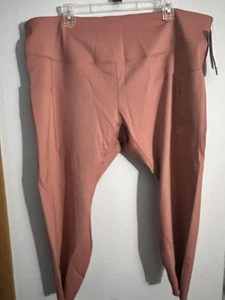 Nike Go Dri Fit Women’s Training Leggings Rust Color Size 3X NWT DV4902-634 - Picture 1 of 11