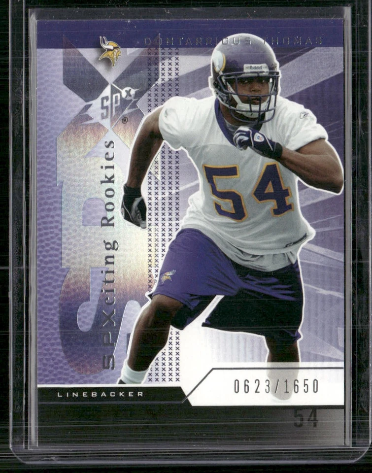 2004 SPx #127 Dontarrious Thomas #/1650 - Image 1 of 2