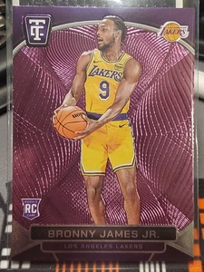 2024-25 Panini Totally Certified Purple Mirror #150 Bronny James Jr. Rookie RC - Picture 1 of 6