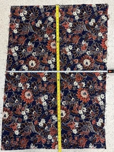 cranston print works company vintage fabric Floral - Bild 1 von 5