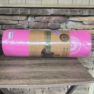 Thick Pink NBR Foam Yoga Mat Eco Friendly W/ Carry Strap 72x24” 0.54”/14.99mm - Picture 1 of 11