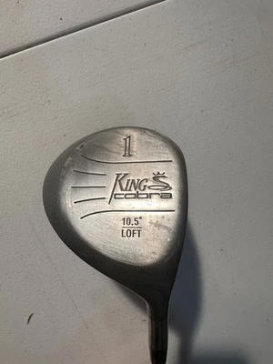 King Cobra 1 Wood Driver 10.5° Loft Stiff Steel Shaft Right Handed Men’s 43.5” - Image 1 of 4