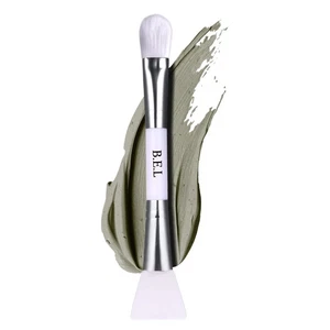 Bare Essentials Living - Clay Face Mask Brush 1 Pack White Dual Soft Silicone... - Picture 1 of 5
