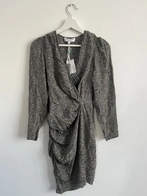 Vestido Floral Paul And Joe Hecho en Francia Talla 36 Reino Unido 8 100% Seda Nuevo Verano Foto 1 de 4