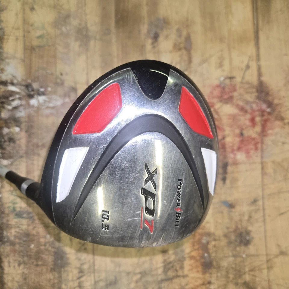 POWER BILT XP7 10.5° Black DRIVER M REGULAR FLEX GRAPHITE 68 A SHAFT MENS RH - Image 1 of 4
