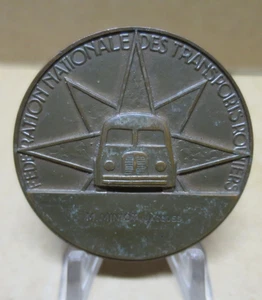MEDAILLE bronze FEDERATION NATIONALE DES TRANSPORTS ROUTIERS par Pelletier - Imagen 1 de 2