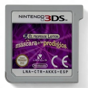 Nintendo 3DS Professor Layton and the Miracle Mask / Mascara de los Prodigios ES - Bild 1 von 1