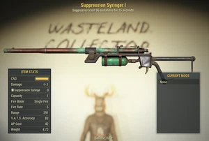Fallout 76 PC Suppression Syringer (Dev Room) - Bild 1 von 1