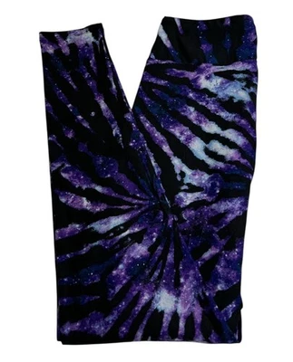 Leggings LuLaRoe OS Talla Única RARO Unicornio Estrellas Espaciales GALAXY TIE DYE Celestial Foto 1 de 4