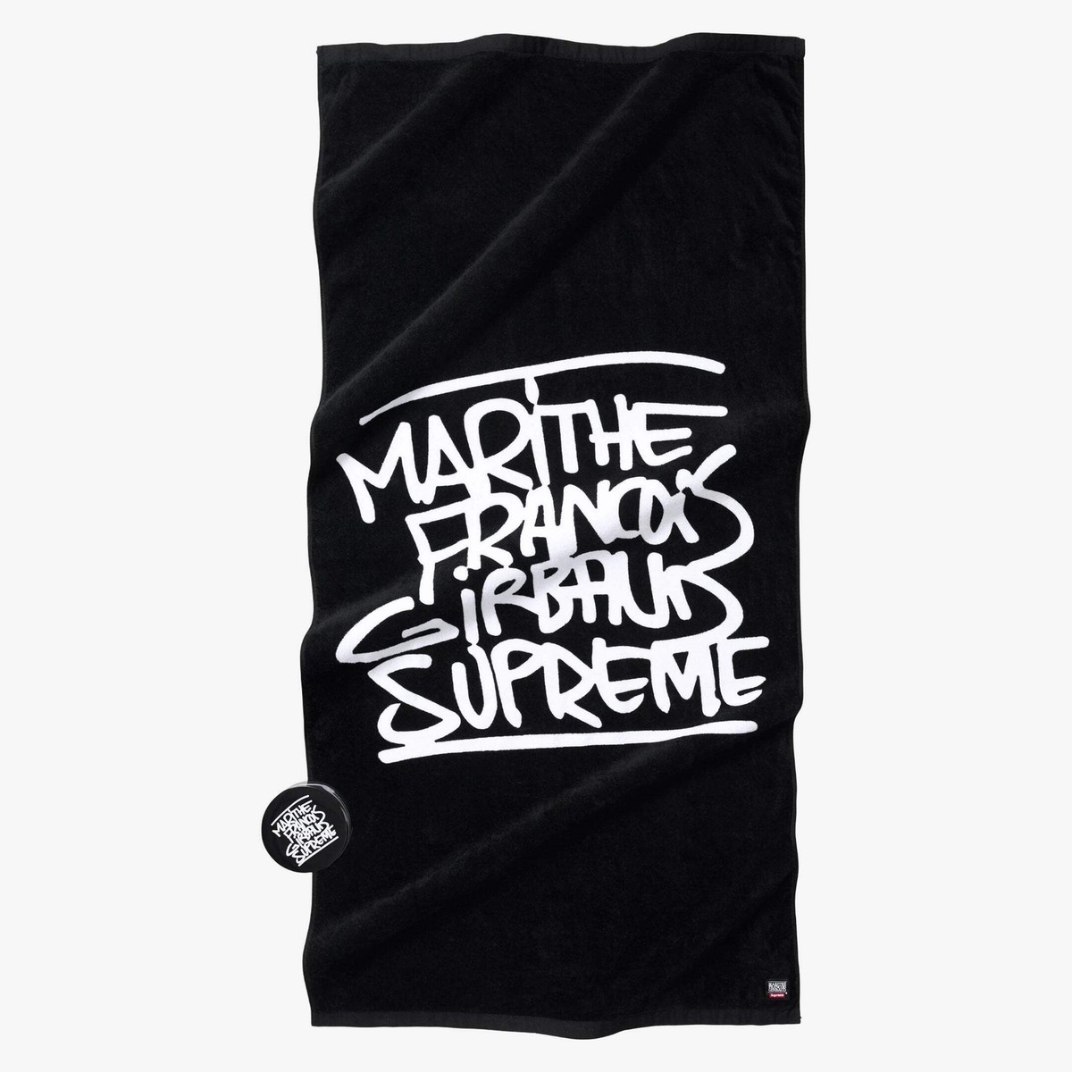 小物 Supreme Five Boroughs Towel Black Supreme Five Boroughs Towel (SS21) - $68