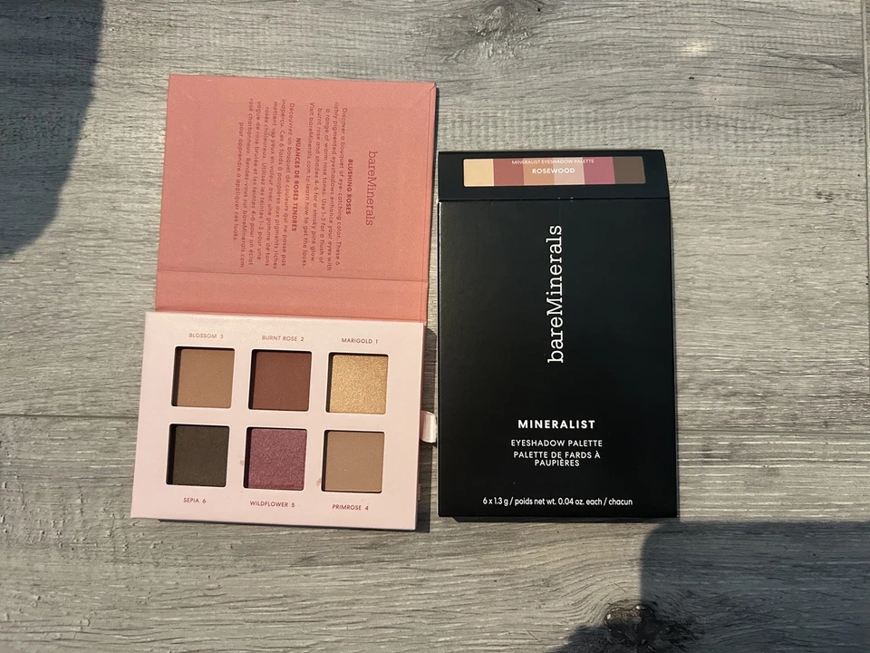 bareminerals mineralist eyeshadow palette various colourways - Image 1 of 1