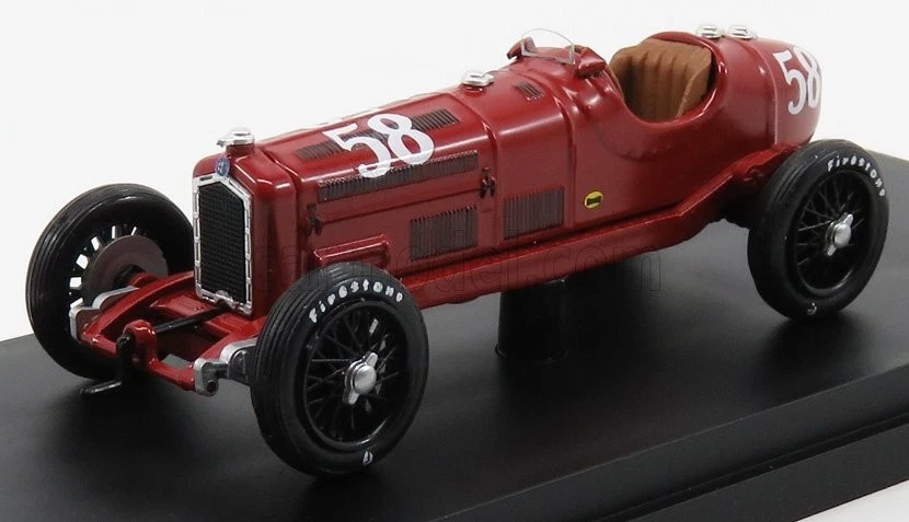 Alfa ROMEO P3 #58 Indy 500 Miles 1939 Luis Tomei 1 43 Model Rio