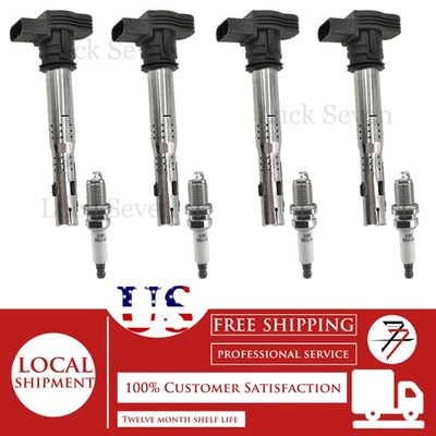 Bobinas de encendido originales Audi 2009-2020 A3 Base Quattro 1,8 L 2,0 L L 4 4 un. Foto 1 de 4