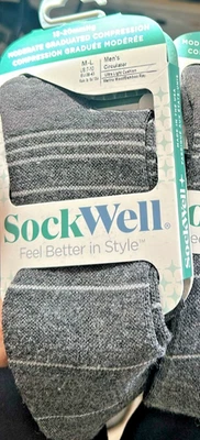 Calcetines de compresión circuladores Sockwell para hombre - moderados, 15-20 mmHg Foto 1 de 2