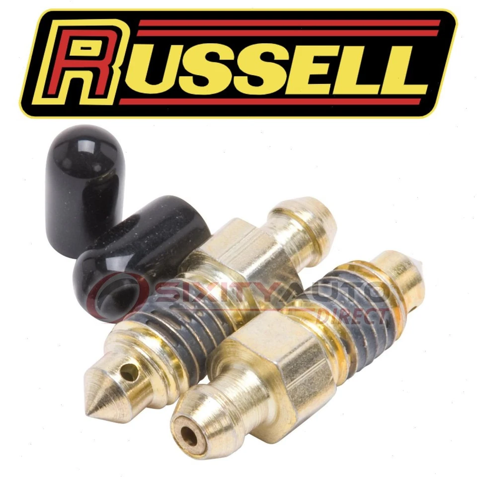 Russell Front Brake Bleeder Screw for 1978-1983 Chevrolet Malibu - Pad br Foto 1 de 4