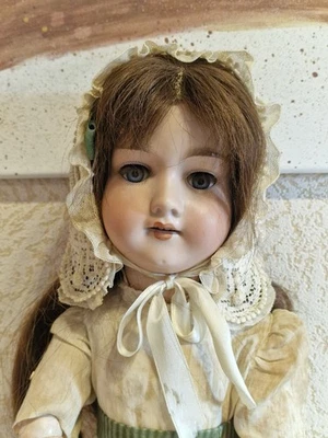 Poupée ancienne - ARMAND MARSEILLE 390 - 55cm - Yeux dormeurs / Corps à boules - Photo 1/4
