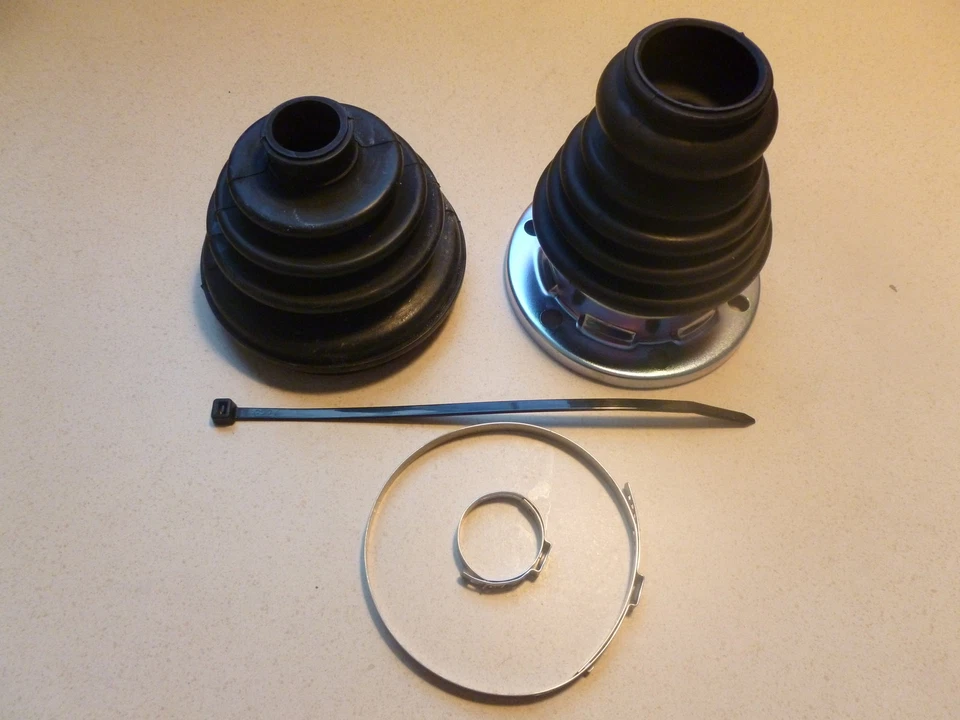 CV Axle Inner/Outer Boot (5 PIECE SET) VW-IN STOCK-W/CLAMPS-Beetle Golf Jetta - Image 1 of 4