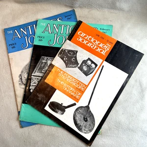 Vintage Lot of 3 THE ANTIQUES JOURNAL Jan, Feb 1967 June 1968 -Junk Journal - Bild 1 von 16