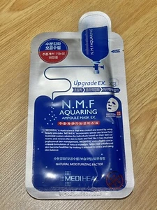 Mediheal N.M.F Aquaring Ampoule Mask Upgrade EX - Korean Beauty - Picture 1 of 3