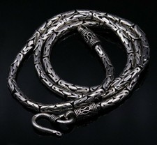 Byzantine Stylish Chain Gifting ch23 925 Sterling Silver Handmade Fabulous Solid