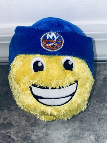 6” New York Islanders Emoji Plush Doll Mascot Smile NHL Ticket Souvenir Toy Kids Cover