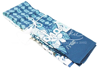 Juego de toallas de mano de cocina Aulani Disney Resort Hawaii Aloha azul hibisco 2 piezas nuevo Foto 1 de 4