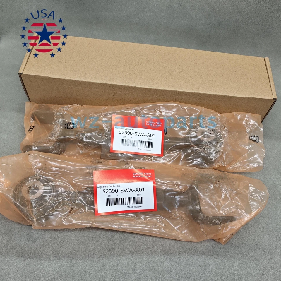 New 2x Adjustable Rear Alignment Camber Arm Upper Arm Fits Honda CR-V 2007-16 Foto 1 de 4