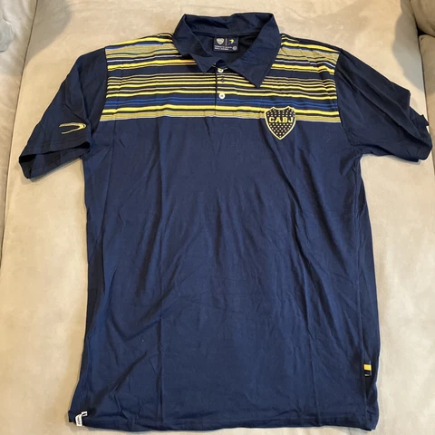OFFICIAL - CABJ - Boca Juniors Golf Polo - Argentina Soccer - Men’s Size XL Cover