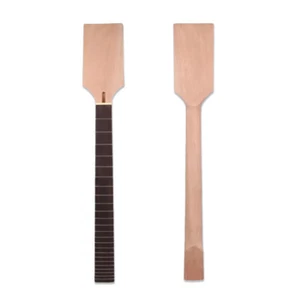 Mástil de guitarra de caoba 24 trastes 24,75 pulgadas diapasón paleta de palo de rosa mástil de guitarra - Imagen 1 de 5