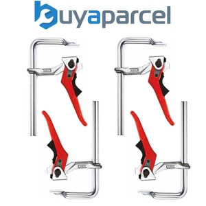 Bessey GSH Ratchet Lever Clamps Heavy Duty 7500n Four Clamps GSH 300/140