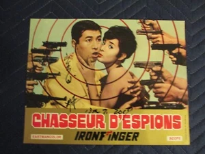 Ironfinger Lobby Card Autogramm Akira Takarada - Bild 1 von 3