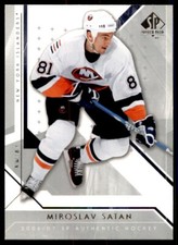 2006-07 SP Authentic Miroslav Satan New York Islanders #40