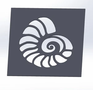 25 dxf Feile CNC keine Polylinie Laserschneiden Plasmafräser Wasserschnecke Schale 3851 - Bild 1 von 24