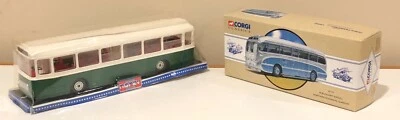 Lot of 2 Bus Models Norev Saviem Paris 1/43 and Corgi Burlingham Seagull 1/50 - Image 1 of 4